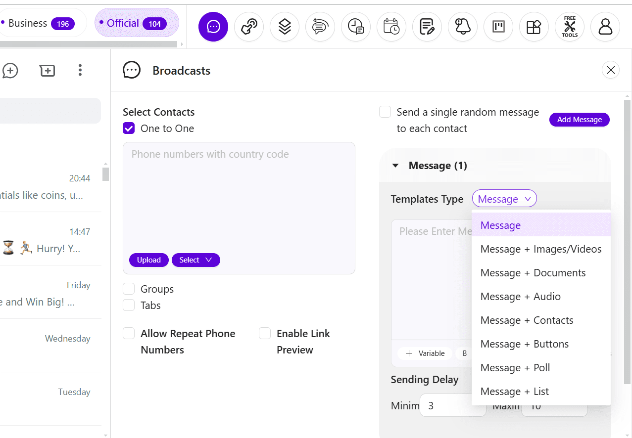 whatsapp crm software