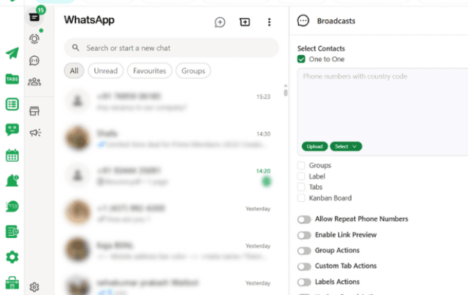 WhatsApp CRM Extension